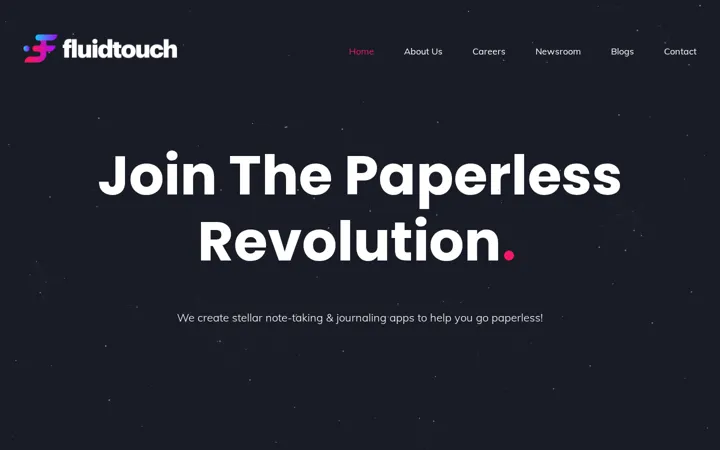 Fluidtouch Biz 网站截图