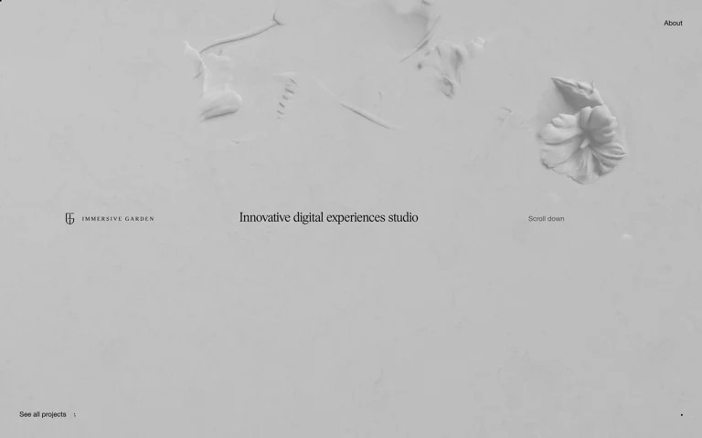 Immersive Garden 网站截图