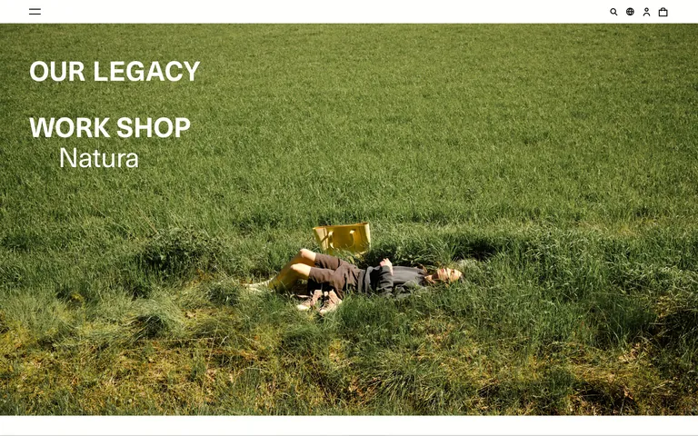 Our Legacy 网站截图