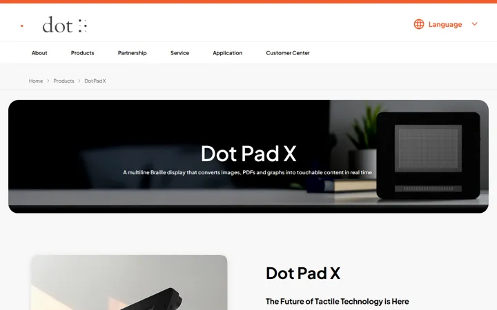 Pad Dotincorp 网站截图