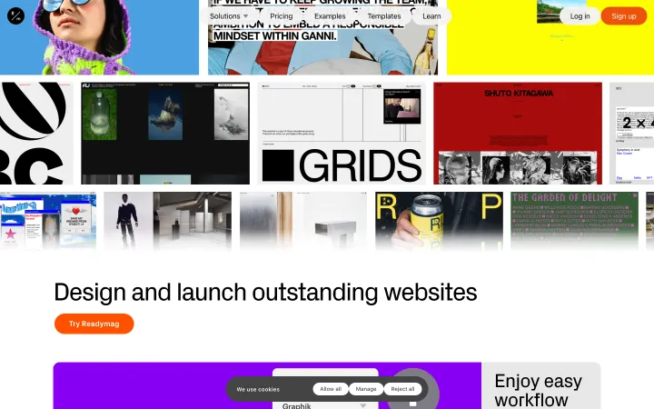Readymag 网站截图