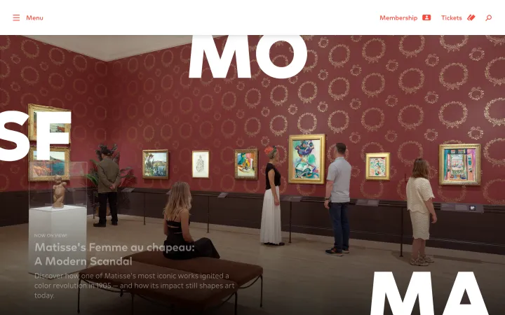 SFMOMA 网站截图