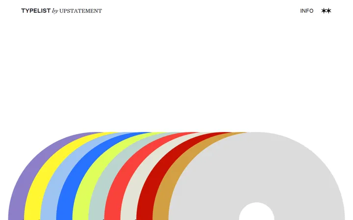 Typelist Upstatement 网站截图