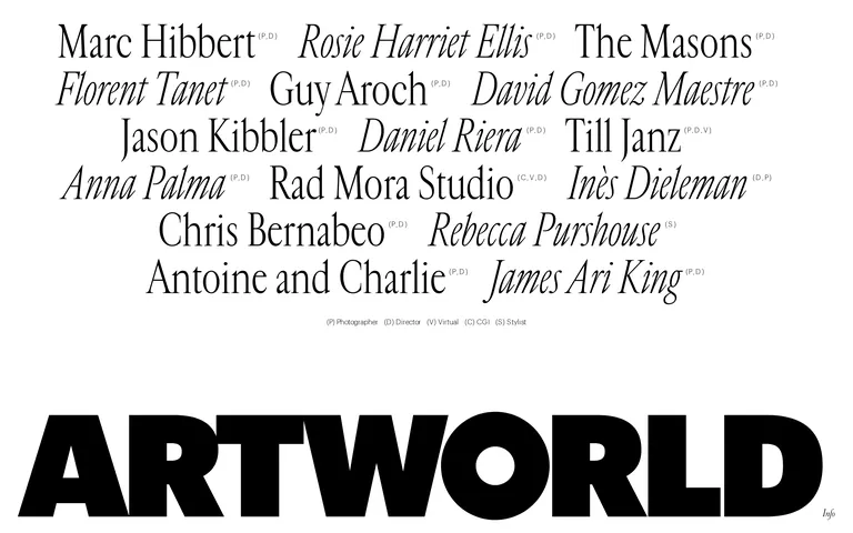 Artworld Agency 网站截图