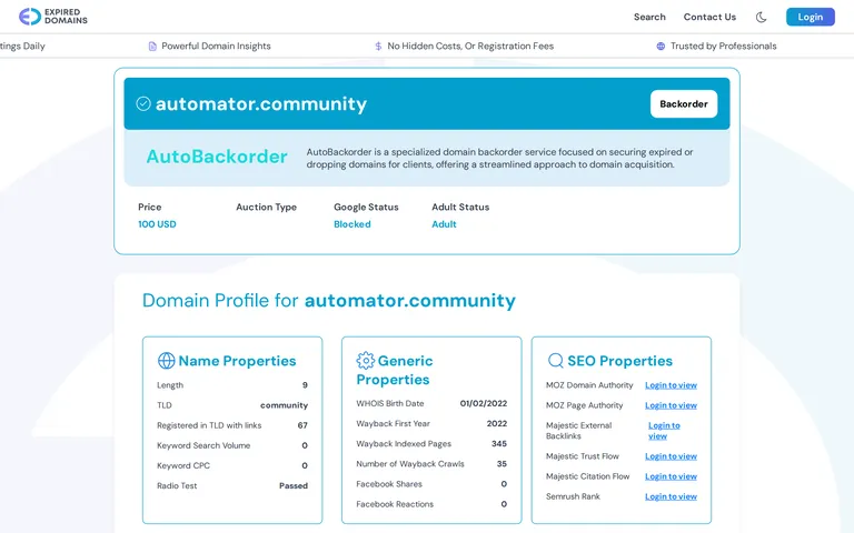 Automator Community 스크린샷