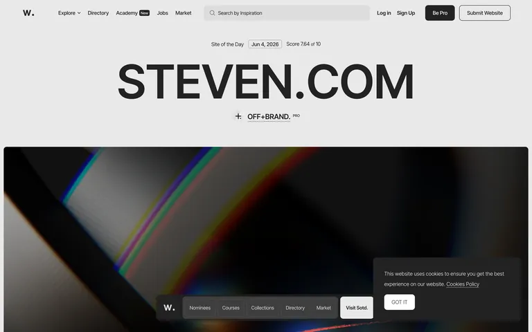 Awwwards screenshot