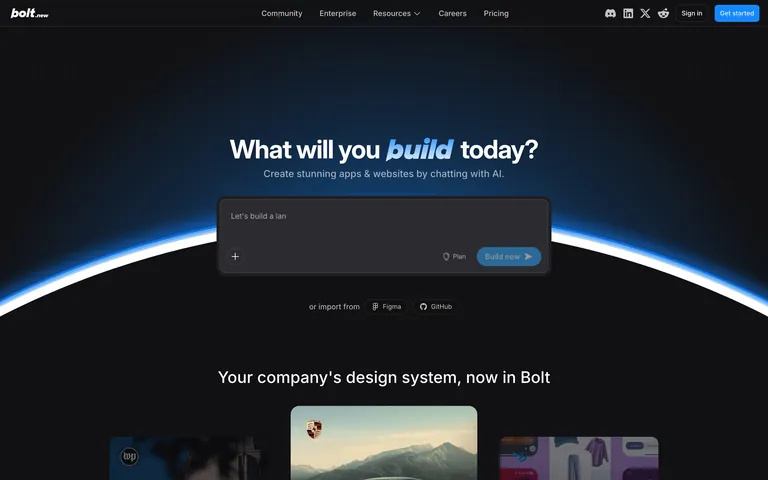 Bolt screenshot