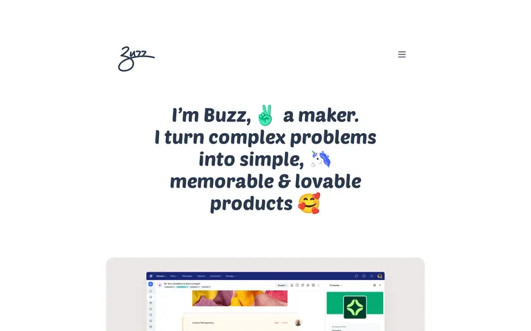 Buzzusborne 网站截图