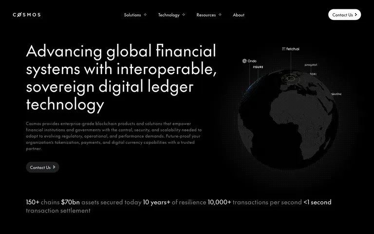 Cosmos Network screenshot