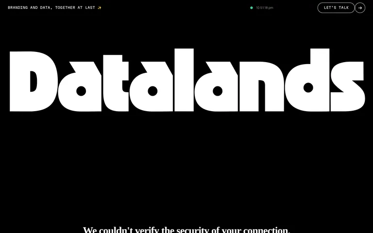 Datalands 스크린샷