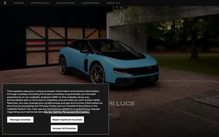 Ferrari screenshot