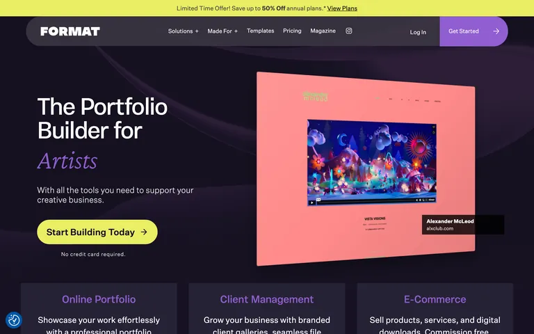 Format screenshot