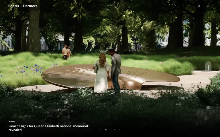 Foster + Partners screenshot
