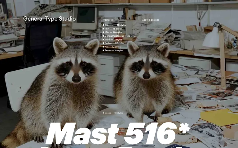 General Type Studio screenshot