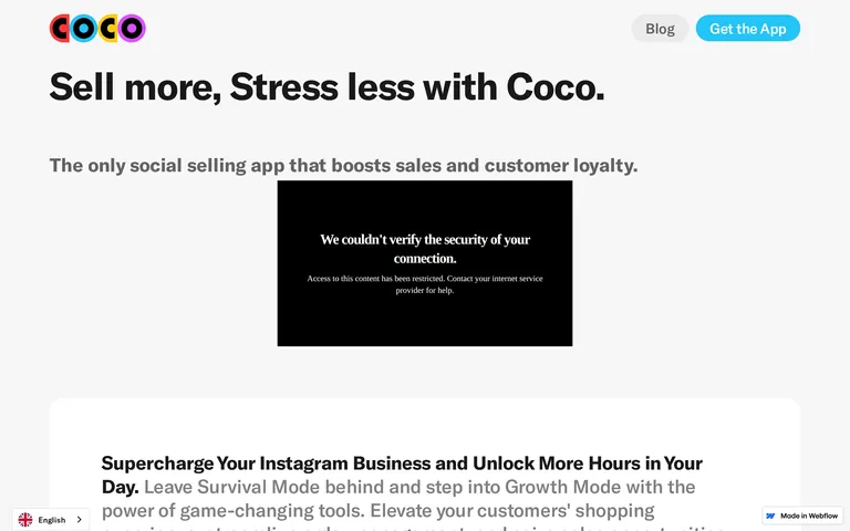 Getcoco のスクリーンショット