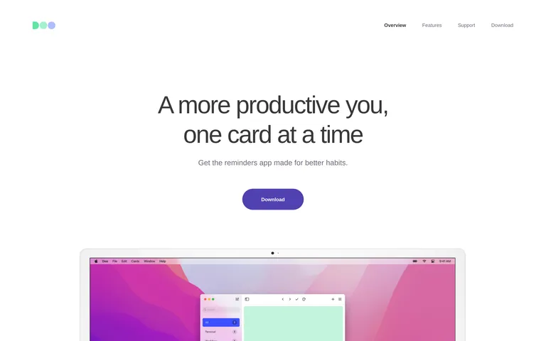 Getdooapp 網站截圖