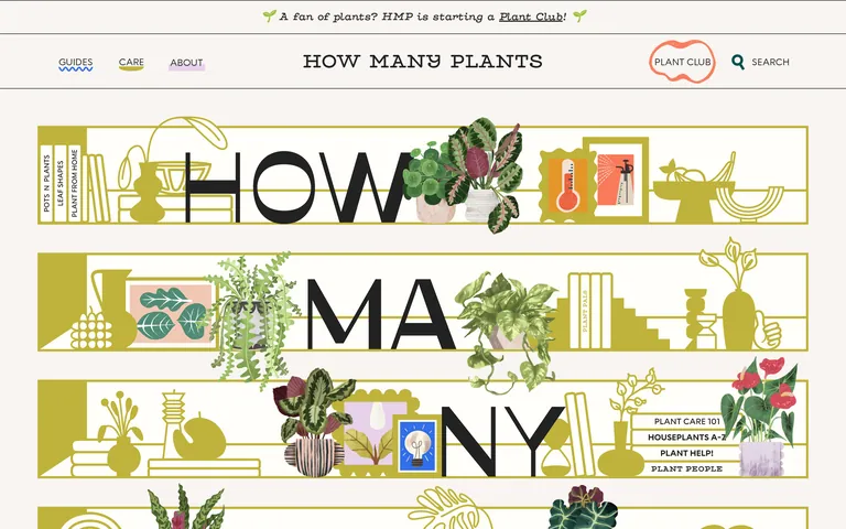 Howmanyplants のスクリーンショット