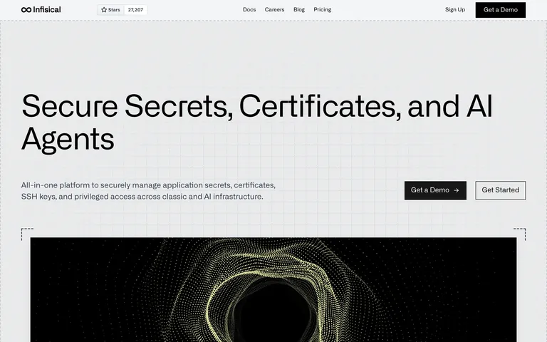 Infisical screenshot