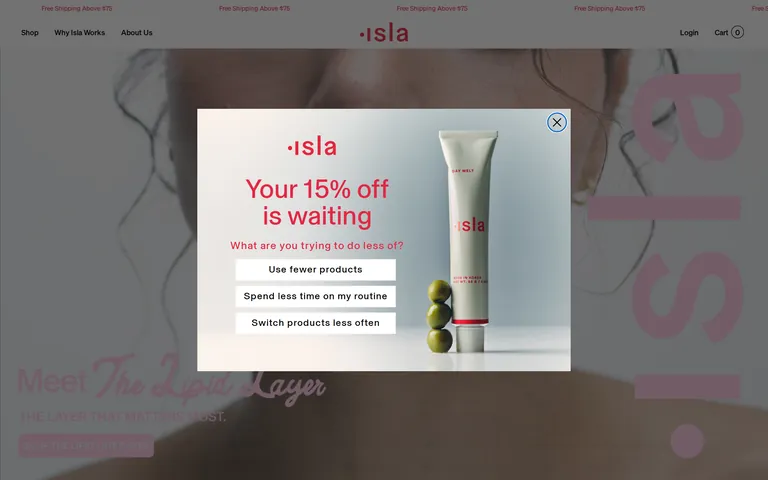 Isla Beauty のスクリーンショット