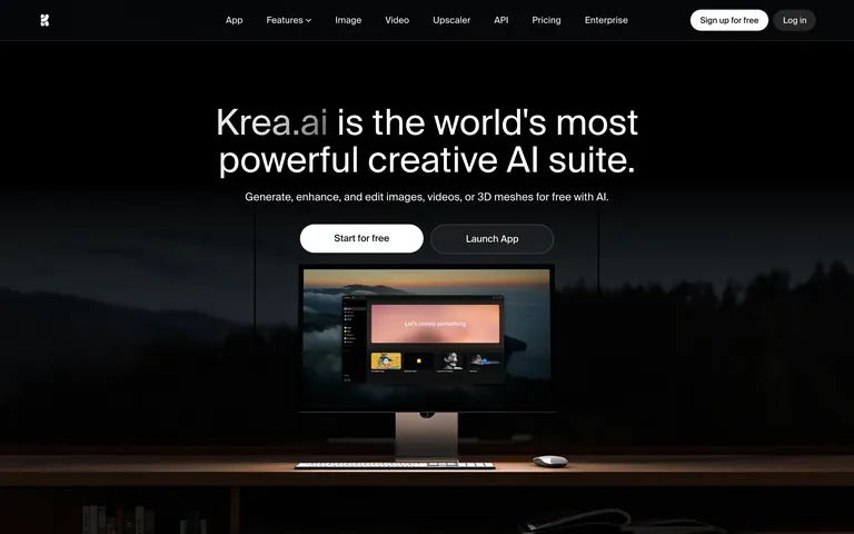 Krea screenshot