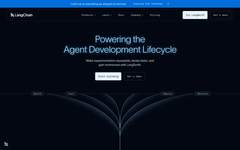 LangChain 스크린샷