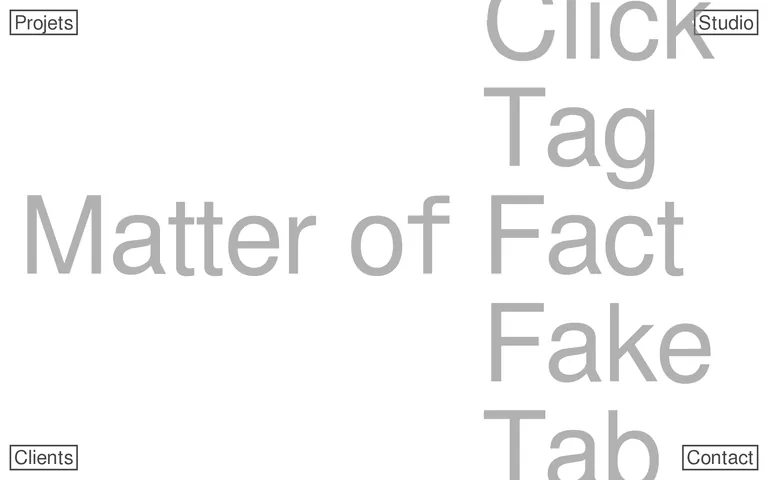 Matteroffact Fr 网站截图