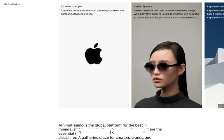 Minimalissimo 网站截图