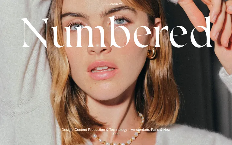 Numbered Studio 网站截图