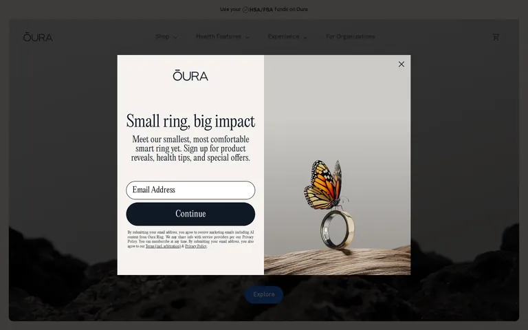 Ouraring のスクリーンショット