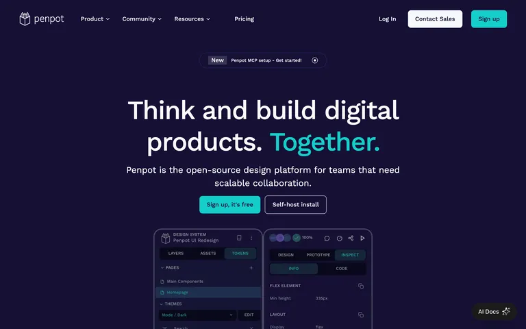 Penpot screenshot