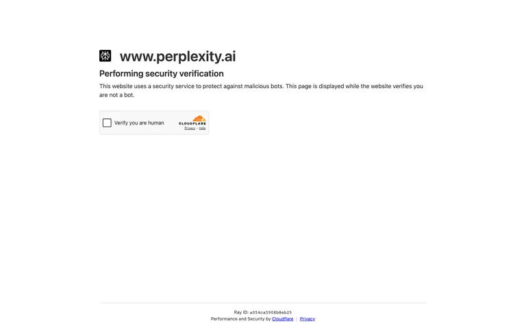 Perplexity screenshot