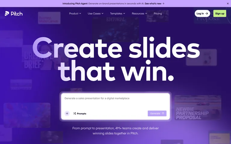 Pitch screenshot