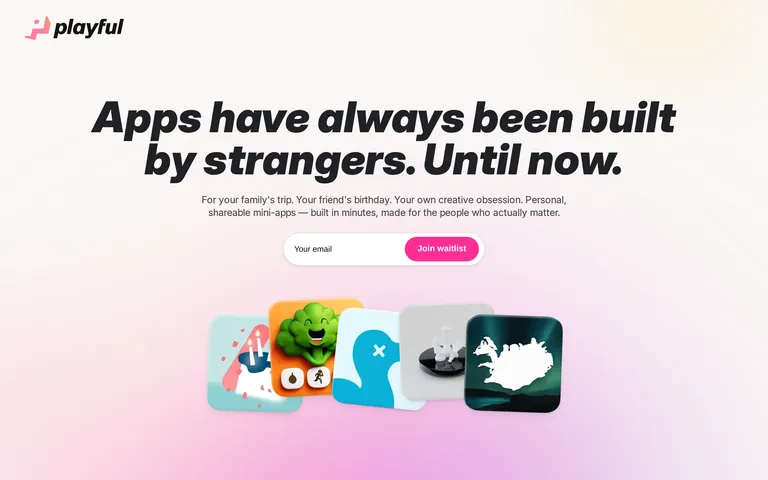 Playful Software のスクリーンショット