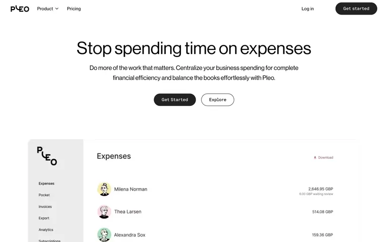 Pleo screenshot