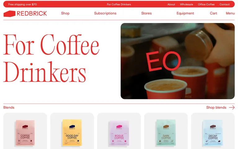 Redbrick Coffee のスクリーンショット