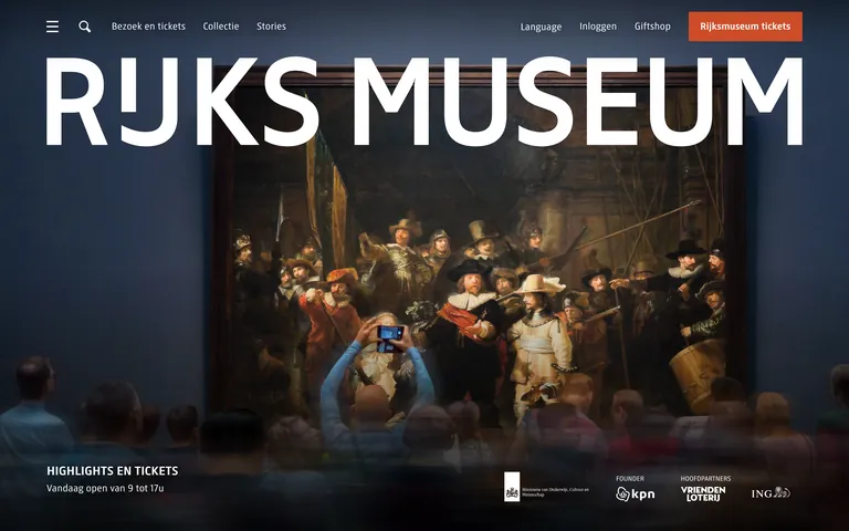 Rijksmuseum のスクリーンショット