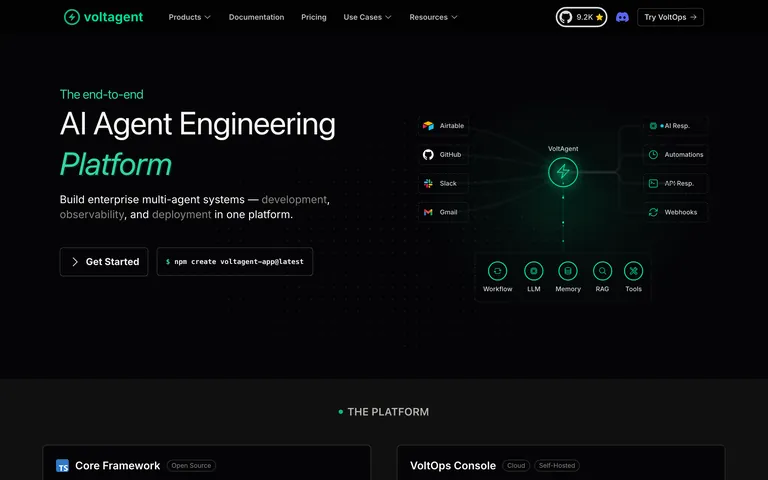 Voltagent screenshot