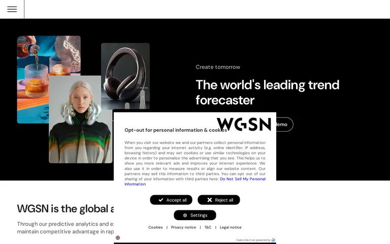 Wgsn screenshot
