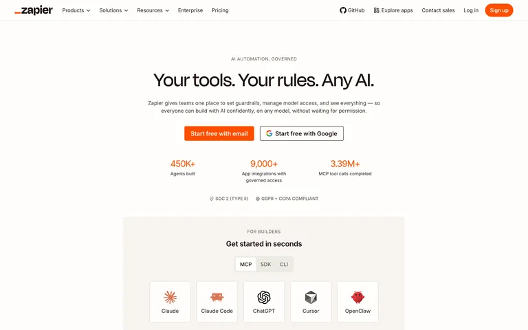 Zapier screenshot